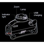 Фенер челник със сензор USB Sensor Headlamp