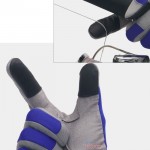 Ръкавици 3D Power Short Glove Черни 3L - Zenaq