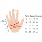 Ръкавици 3D Power Short Glove Черни 3L - Zenaq