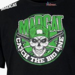 Тениска черна с къс ръкав Skull T-Shirt Black 162292 - Madcat