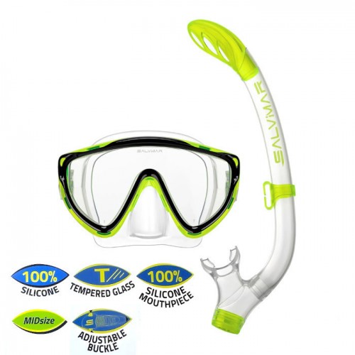 Комплект Combo set RAY Mask + DEB Shnorkel SNC020 - Salvimar