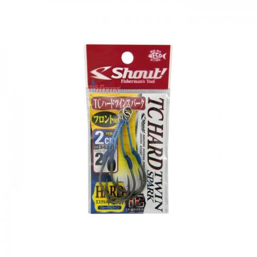 Куки TC Hard Twin Spark Hook 2 см 342TH - Shout!