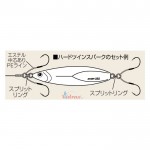 Куки Hard Twin Spark Hook 3 см - Shout!