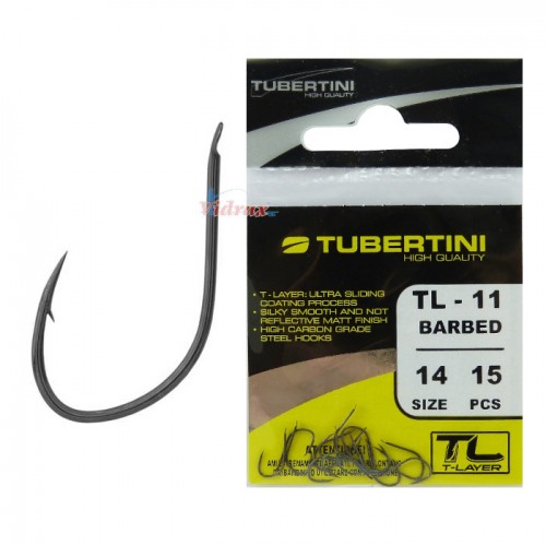 Куки Серия TL-11 Barbed 4401316 №16 - Tubertini Куки Серия TL-11 Barbed 4401316 №16 - Tubertini