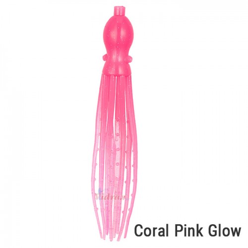 Октопод 6 inch (153 мм) Ultra Visible Coral Pink Glow (350) - Nikko