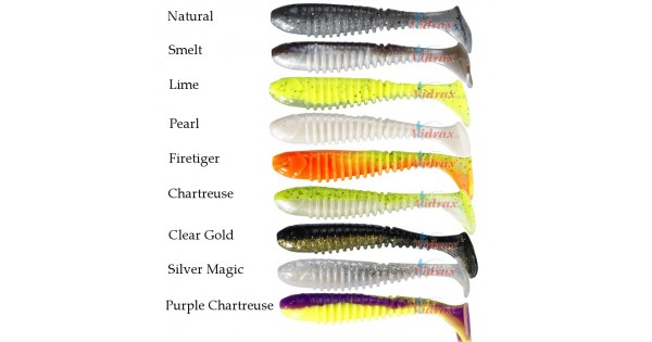 Силиконови рибки Flex Rib Shad 9 см (3.5 in) - Berkley