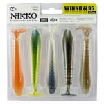 Силиконови примамки Winnow 95 Assorted Pack - Nikko
