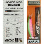 Воблер Insider 90SP 11 гр 18706 - Select