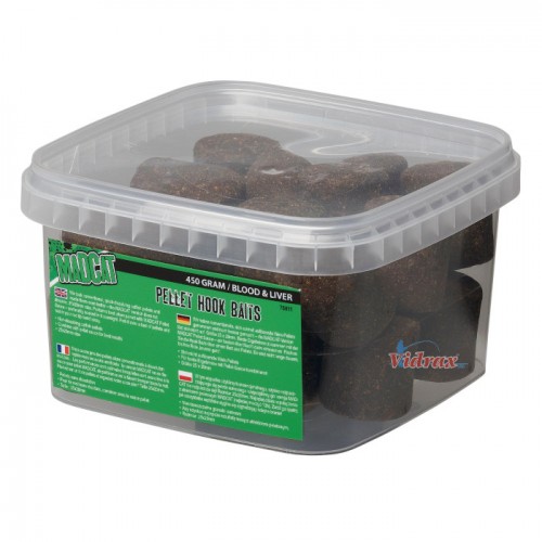 Пелети Pellet Hook Baits 25x20 мм 450 гр Blood & Liver 70811 - Madcat