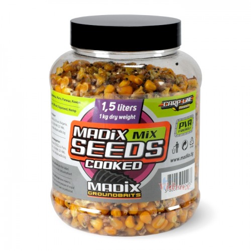 Варени Семена в буркан 1.5 л Seeds Cooked Mix - MADIX