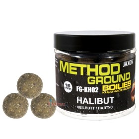 Топчета за куки Method Ground Hook Boilies 16 мм Halibut FG-KH02 - Jaxon