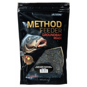 Захранка Method Fedeer Groundbait Ready 750 г Black Halibut FM-ZR05 - Jaxon