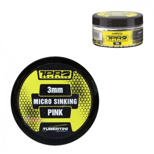 Дъмбели T-Pro Dumbells Micro Sinking 3 мм Pink 30 гр 3370902 - Tubertini