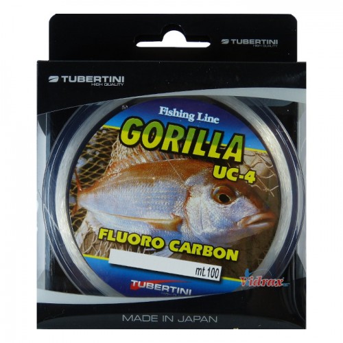 Влакно Gorilla UC-4 Fluoro Carbon 100 м 0.18 мм 24718 - Tubertini Влакно Gorilla UC-4 Fluoro Carbon 100 м 0.18 мм 24718 - Tubertini
