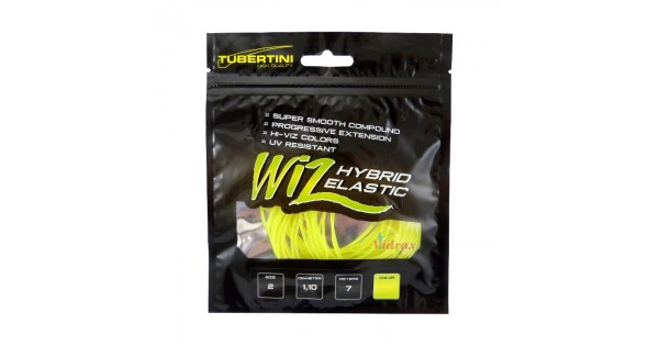 Ластик Wiz Hybrid Elastic 7 м Ø 1.1 мм Жълт 94639 - Tubertini