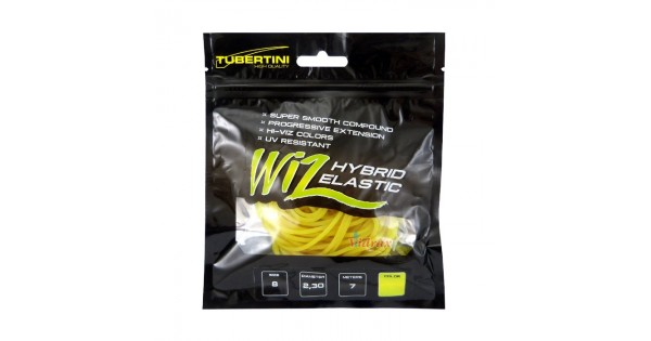 Ластик Wiz Hybrid Elastic 7 м Ø 2.3 мм Жълт 94645 - Tubertini