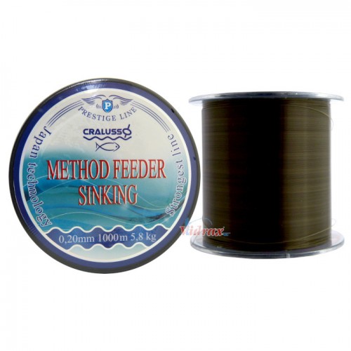 Влакно Method Feeder Sinking line 1000 м Cr-2074 - Cralusso