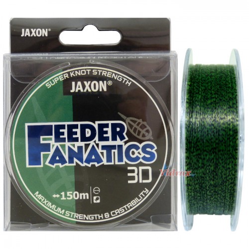 Влакно Feeder Fanatics 3D 150 м 0.18 мм Green 3D ZJ-FFD018A - Jaxon